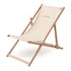 Beach chair in wood beige | No Branding | not available | not available | not available