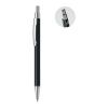 Recycled aluminium push button ball pen black | No Branding | not available | not available