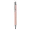 Classic recycled aluminium ball pen Beige/Red | No Branding | not available | not available