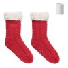 Pair of slipper sock M red | No Branding | not available | not available | not available