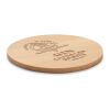 Bamboo round coaster wood | No Branding | not available | not available