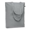 Canvas shopping bag with long handles 270 gr/m² grey | No Branding | not available | not available | not available