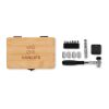 13 piece tool set in bamboo case wood | No Branding | not available | not available | not available