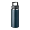 Double wall flask 500 ml with hook hanger on lid navy blue | No Branding | not available | not available | not available