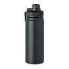 Double wall bottle with sip cap 500 ml black | No Branding | not available | not available | not available