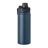 Double wall bottle with sip cap 500 ml navy blue