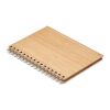 A5 ring bound Bamboo notebook wood | No Branding | not available | not available