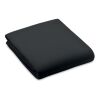 RPET fleece blanket 130gr/m² black | No Branding | not available | not available | not available