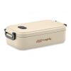Recycled PP Lunch box 800 ml beige | No Branding | not available | not available | not available