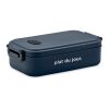 Recycled PP Lunch box 800 ml navy blue | No Branding | not available | not available | not available