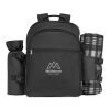 4 person Picnic backpack black | No Branding | not available | not available | not available