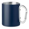 Double wall metal mug 300 ml navy blue | No Branding | not available | not available | not available
