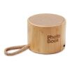 Round bamboo 5.1 wireless speaker wood | No Branding | not available | not available
