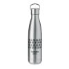 Double wall stainless steel bottle 500ml matt silver | No Branding | not available | not available | not available