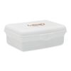Lunch box in recycled PP 800ml white | No Branding | not available | not available | not available