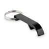 Recycled aluminium key ring black | No Branding | not available | not available | not available
