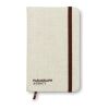 A6 canvas notebook lined beige | No Branding | not available | not available | not available