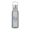 RPET bottle with PP lid 600 ml transparent/grey | No Branding | not available | not available