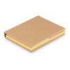 Sticky note memo pad recycled beige | No Branding | not available | not available | not available