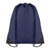 Polyester drawstring bag 190T blue | No Branding | not available | not available | not available