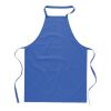 Kitchen apron in cotton royal blue | No Branding | not available | not available | not available