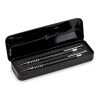Ball pen set in metal box black | No Branding | not available | not available
