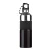 Aluminium bottle 750 ml with rubber grip black | No Branding | not available | not available | not available