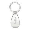 Bottle opener key ring shiny silver | No Branding | not available | not available