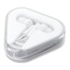 Earphones in PS case white | No Branding | not available | not available | not available
