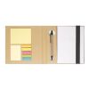 Notebook with memo set and pen black | No Branding | not available | not available | not available