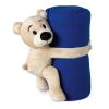 Fleece blanket with bear blue | No Branding | not available | not available | not available