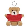 Teddy bear key ring red | No Branding | not available | not available | not available