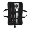 3 BBQ tools in pouch black | No Branding | not available | not available | not available