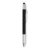 Spirit level pen with ruler black | No Branding | not available | not available