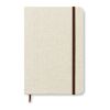A5 canvas notebook beige | No Branding | not available | not available | not available