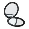 Double sided compact mirror black | No Branding | not available | not available | not available
