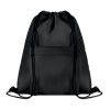 210D Polyester drawstring bag black | No Branding | not available | not available | not available