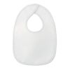 Baby bib in cotton white | No Branding | not available | not available | not available
