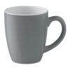 Ceramic coloured mug 290 ml grey | No Branding | not available | not available