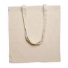 Organic cotton shopping bag 140gr/m² beige | No Branding | not available | not available | not available