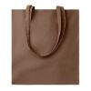 Cotton tote bag with long handles 140gr/m² Earth | No Branding | not available | not available | not available