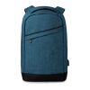 2 tone backpack incl USB plug blue | No Branding | not available | not available | not available