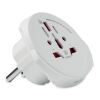 World to EU. 3-pole white | No Branding | not available | not available | not available