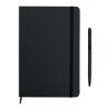 A5 notebook with stylus 72 lined black | No Branding | not available | not available
