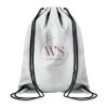 Reflective polyester drawstring bag silver | No Branding | not available | not available | not available