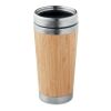 Double wall bamboo flask 400ml wood | No Branding | not available | not available | not available