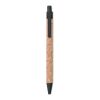 Cork/ Wheat Straw/ABS ball pen black | No Branding | not available | not available