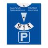 Parking card in PVC blue | No Branding | not available | not available