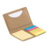 Card holder with memo set beige | No Branding | not available | not available | not available