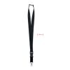 Lanyard with metal hook 25mm black | No Branding | not available | not available | not available